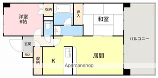 コンフォート泉【3階】の間取り