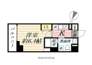 アイル プレミアム横浜ノルド【5階】の間取り
