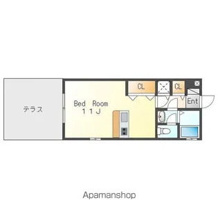 サニーガーデンⅡ【1階】の間取り