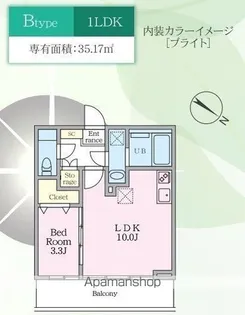 LUVAST YOYOGI PARK【6階】の間取り