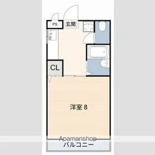 ベルウッドハイムⅡ【2階】の間取り