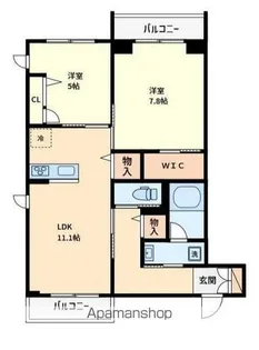 JOANNA【2階】の間取り