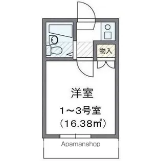Libellula瓢箪山【1階】の間取り