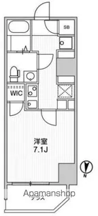 TASUKI RICHESSE新宿山吹町【1階】の間取り