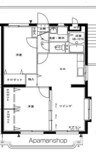 サンヴィレッジ【301号室】の間取り