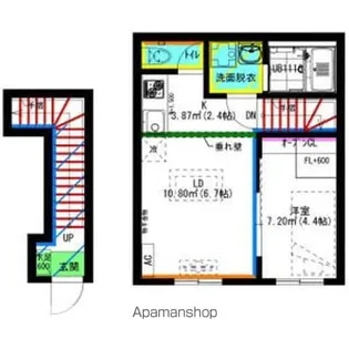 RadIAnce大府Ⅱ(レイディエンス大府Ⅱ)【203号室】の間取り