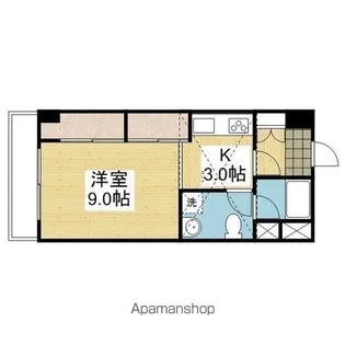 RU・RAL【.203号室】の間取り