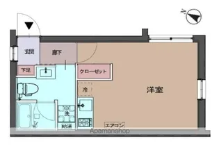 CREAL渋谷笹塚【2階】の間取り