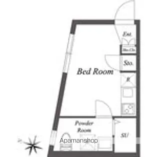 PASEO SANGENJAYA EAST WEST【2階】の間取り