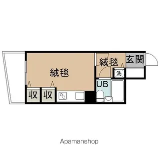 ライオンズマンション盛岡内丸【904号室】の間取り
