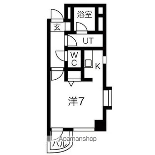 パールハイム錦町【2階】の間取り