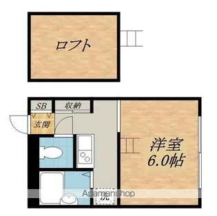 RIVAGE【204号室】の間取り