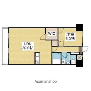 聖和ハイツ 中央棟【513.号室】の間取り