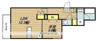 ミレ・ヴェルデ【102号室】の間取り