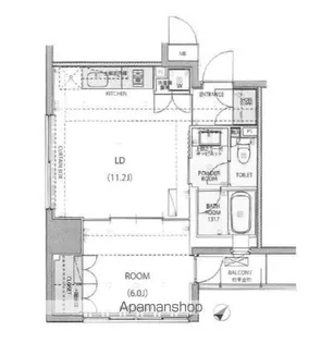 レヴィーガときわ台CROB【3階】の間取り