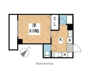アーバンコート小松【503号室】の間取り