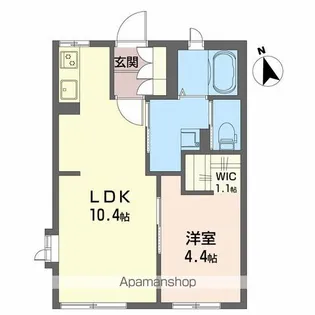 グリーンヴィレッヂ【1階】の間取り