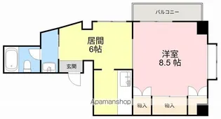 コンフォート泉【3階】の間取り