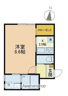 MOCHA【206号室】の間取り