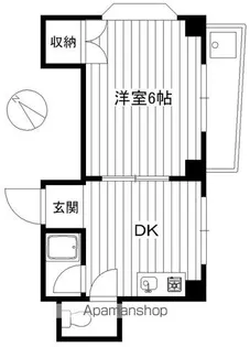 メゾン薗田【3階】の間取り