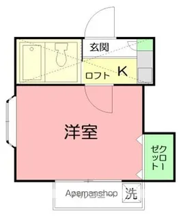 ネオパレス海老名第3【2階】の間取り