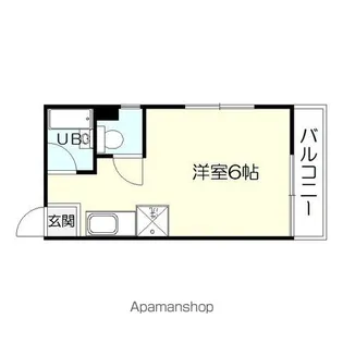 セレスティ南鹿児島【2階】の間取り