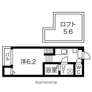 キララハイツ【202号室号室】の間取り