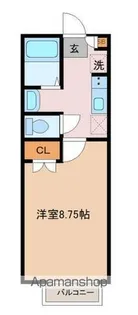 FOREST VILLAGE NAGAREYAMA【2階】の間取り