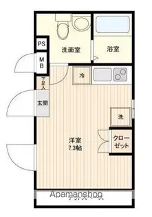 LIVEFLAT中野鷺宮【5階】の間取り