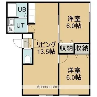 セブンヒルズ【2階】の間取り