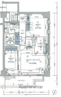 横濱紅葉坂レジデンス弐番館【8階】の間取り
