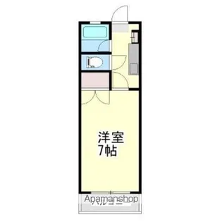 サンパティークヴェール【507号室】の間取り