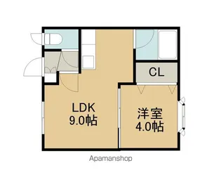 センチュリーK3【203号室】の間取り