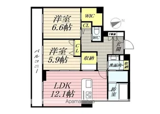 サンシャインSTN【3階】の間取り