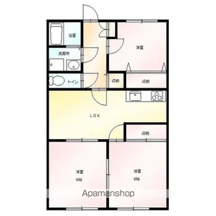 ラーククレストNOMURA【3階】の間取り