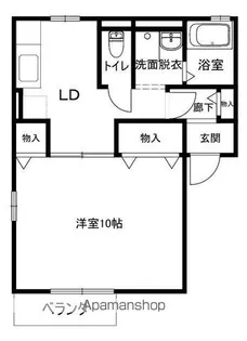 リモージュC【202号室】の間取り