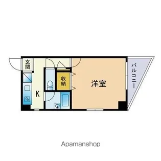 サンマリーナ【301号室】の間取り