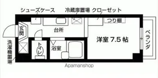 KDXレジデンス柏【1階】の間取り