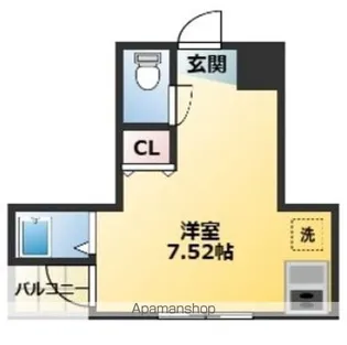ファインクリスタル【3階】の間取り