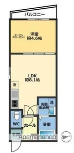 メゾン・ドゥ・アッシュ松戸【2階】の間取り