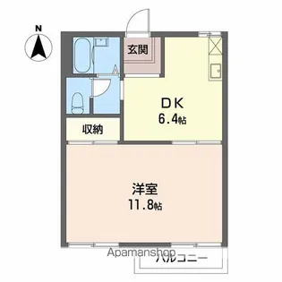 ライトウェル【2階】の間取り