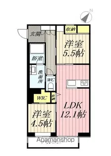 グランディール【301号室】の間取り