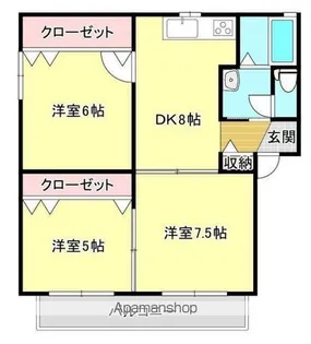 ディアージュ【1階】の間取り