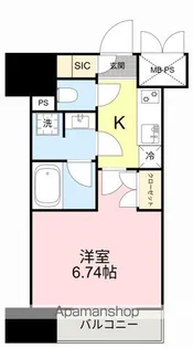 リージア上杉一丁目【8階】の間取り