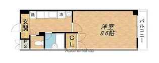 アートプラザ野路【4018号室】の間取り