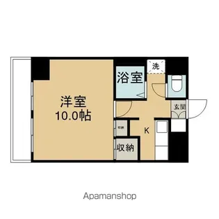 ステュディオ仙台【8階】の間取り