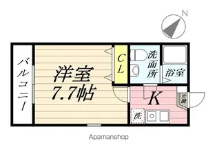 マルシェ【101号室】の間取り