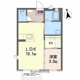 セレクシオンC【2階】の間取り
