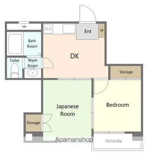 第3コーポリベラ【315号室】の間取り