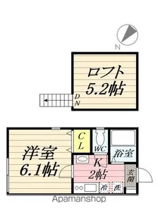 グランドヒル上大岡【1階】の間取り